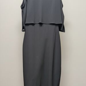 Calvin Klein Charcoal Midi Dress